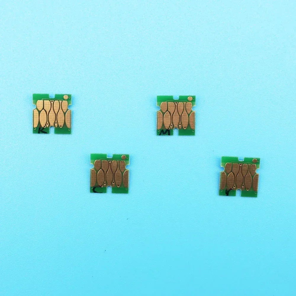 T46C8 T46C2 T46C3 T46C4 Series No.2 Printer Ink Cartridge One Time Chip for Epson SureColor F6370 F9470 F9470H T46C Ink Chips