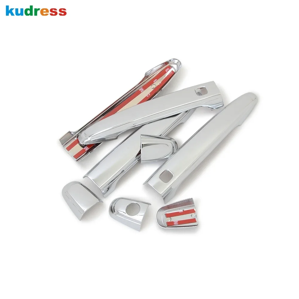 

Накладка на дверную ручку для Toyota Highlander Kluger 2008-2010 2011 2012 2013, хромированные боковые ручки автомобиля, аксессуары для накладки