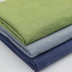 Avocado Green Sand Wash Jeans Fabric Fashion Thick Denim Fabrics DIY Sewing Pants Bags Coats Blazer