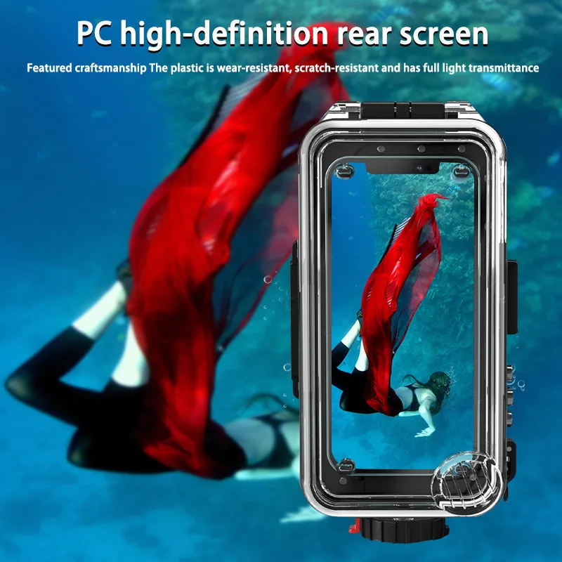 Imagem -03 - Seafrogs-caixa de Telefone Impermeável para Samsung Galaxy s8 s9 S10 Plus Nota 10 20 S20 S21 S22 Ultra 40m