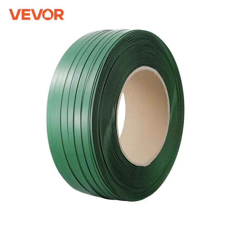 VEVOR 4000ft Packaging Bunding Tape Polyester PET Strapping Roll Portable Banding Pallet Strap Coil for Box Sealing Fastening 