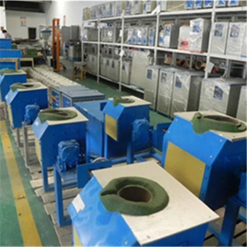 Medium Frequency Small Melting Furnace For Silver Copper Aluminum Tin Lead Steel Casting Gold Smelting Machinery