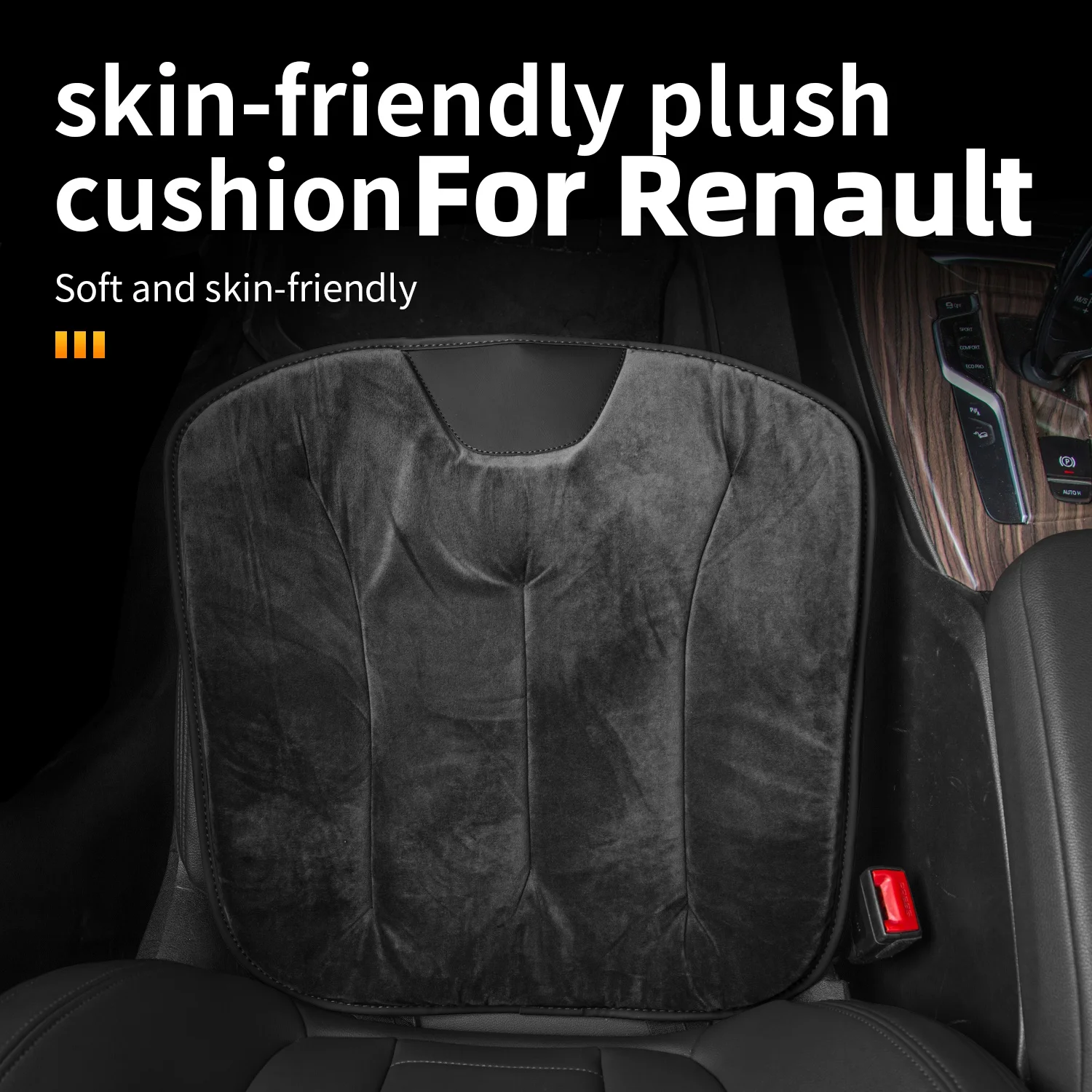 Cojín transpirable para asiento de coche, piezas automotrices para Renault Kadjar Duster Kangoo Kangoo 2 Sandero Stepway Scenic