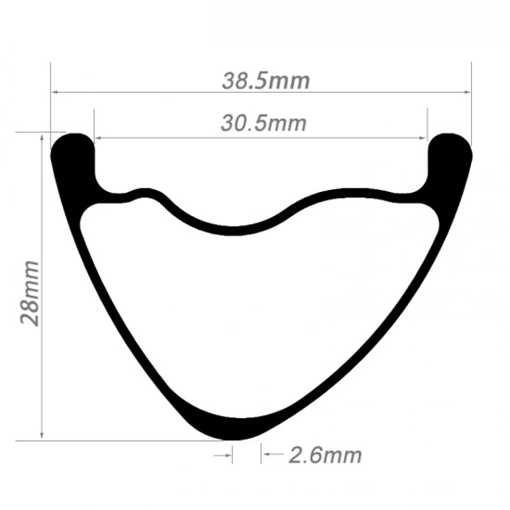 

Суперсветильник обод из углеродного волокна 27.5er/29er, 38,5x28 мм, внутренняя ширина 30,5 мм, асимметричный бескамерный горный обод из углеродного волокна для XC AM