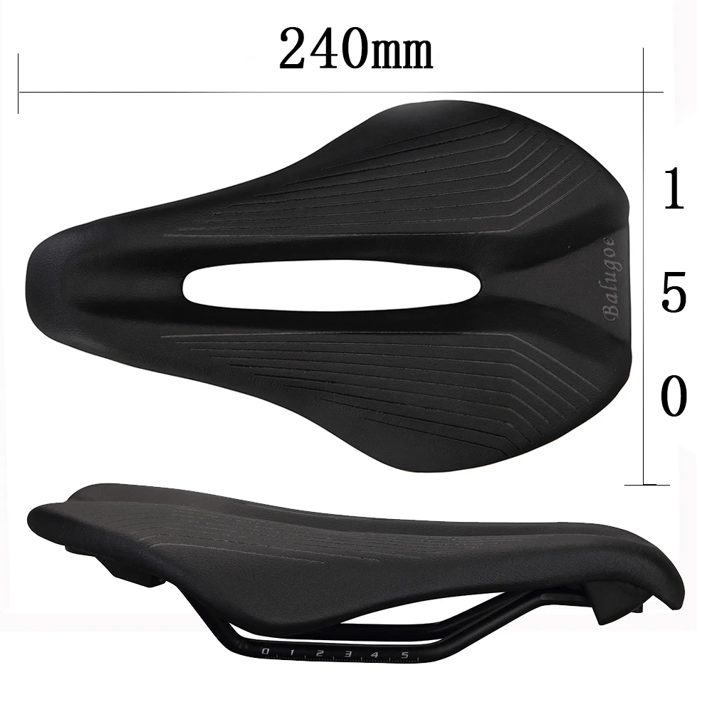 New BALUGOE Bicycle Seat Cushion New Riding Equipment Comfortable And Breathable Seat Road Bike Saddle Mountain Bike Accessories