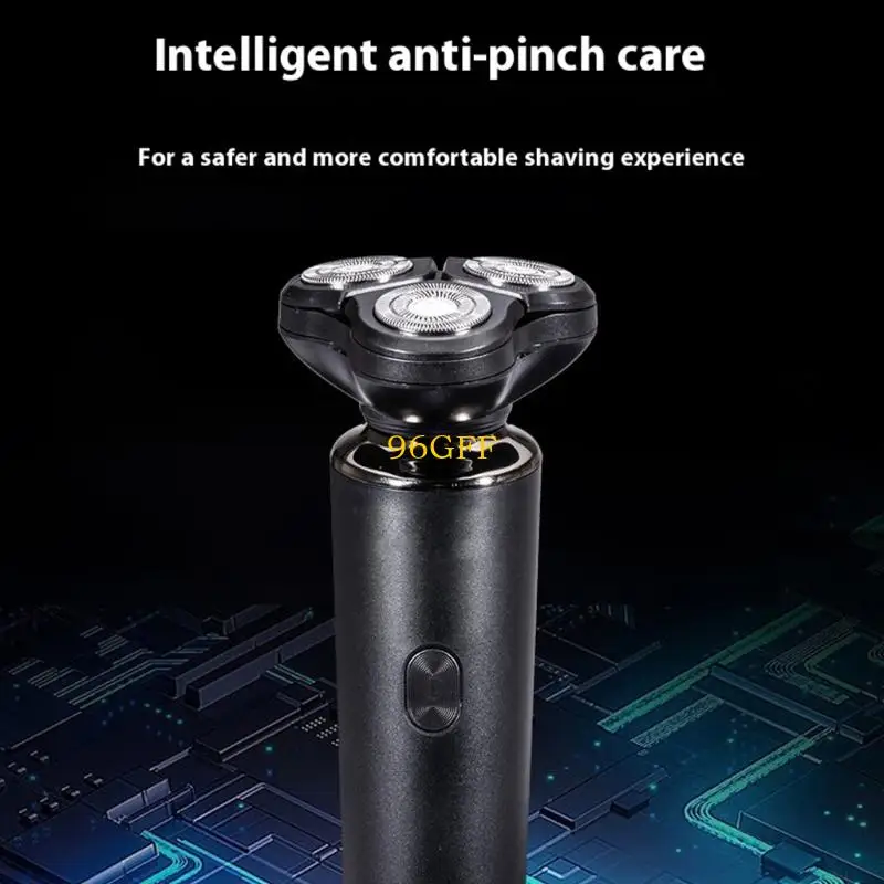 96GF USB شحن ماكينة الحلاقة الكهربائية سهلة تنظيف الجسم المقاوم للماء