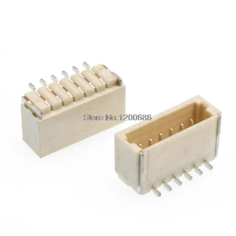 20 set JST SH1.0 Connector 1.0mm Pitch SMT Right Angle Socket 2P 3P 4P 5P 6P 7P 8P 9P 10P 11P 12P