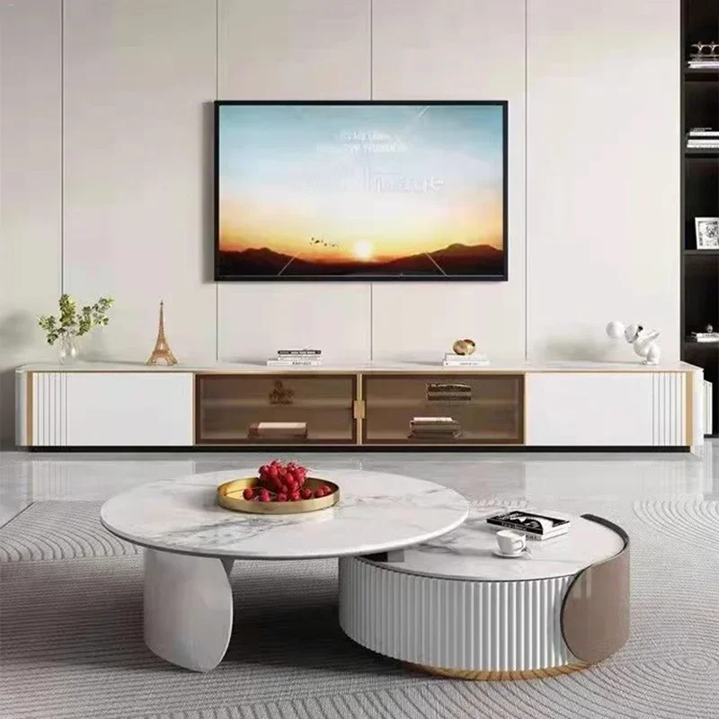 Contemporary Distinctive Classic Coffee Table Fashionable Versatile Spacious Creative Coffee Table Table Basse Accent Furniture