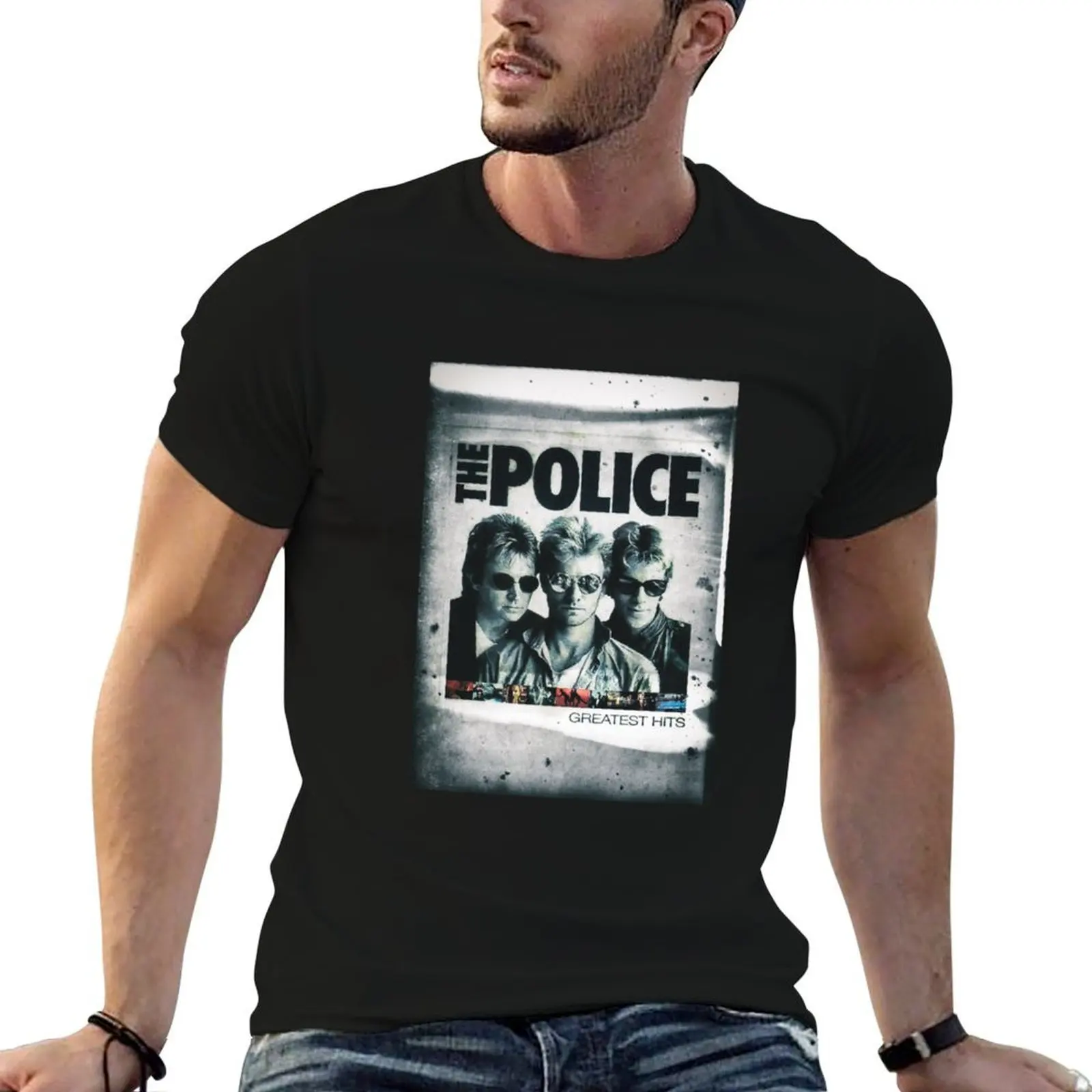 

The Police T-Shirt man t shirts cotton anime t shirts for man T-Shirt