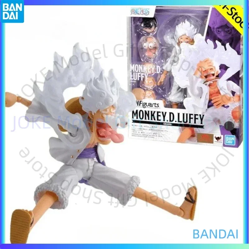 

Original Bandai S.H.Figuarts SHF A Piece of Monkey D. Luffy Gear 5 Anime Action Figure Model Toy Collection Pop Gifts in Stock