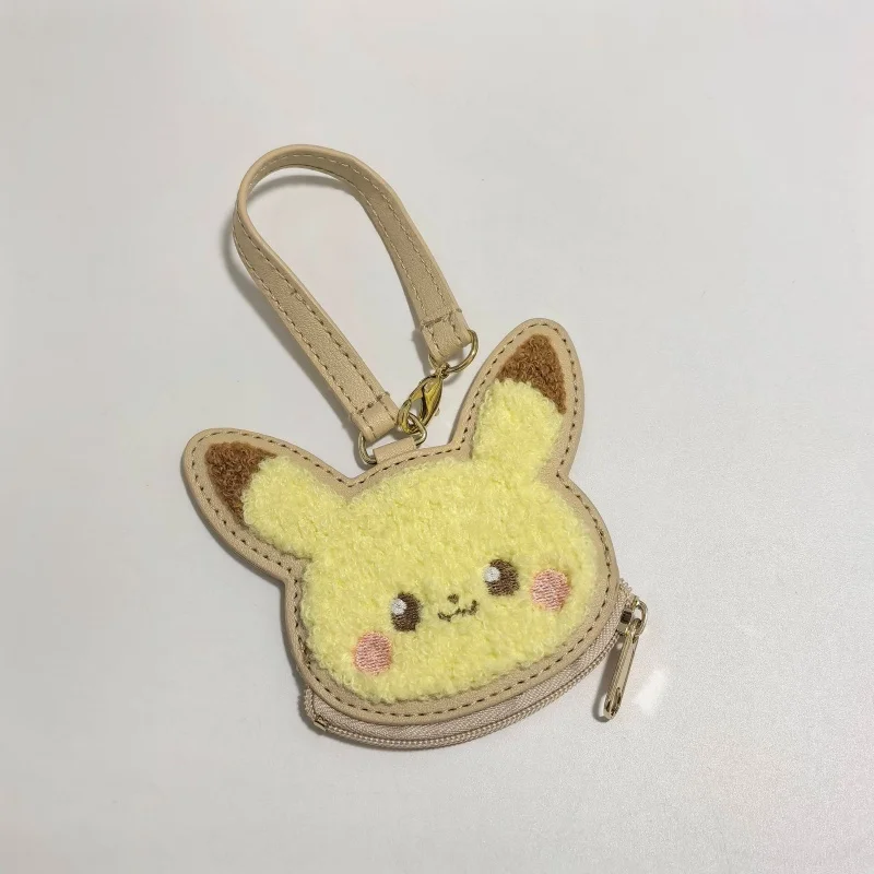 Weiche Pikachu Piplup Rowlet Scorbunny Tandemaus Münzbörse aus PU-Leder mit Reißverschluss für die tägliche Aufbewahrung, Geschenk für Fans – Detail 9