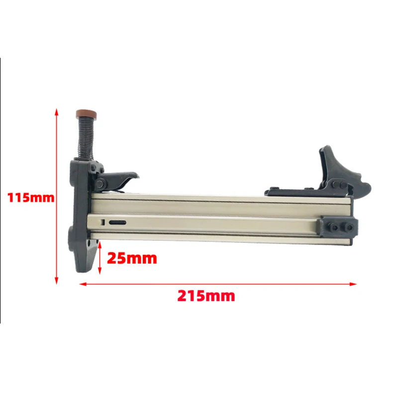 Pistola manual de clavos de acero ST25, reinicio semiautomático, agarre de clavos de pared de cemento, comedero de Línea Abierta, artefacto de golpeo de uñas