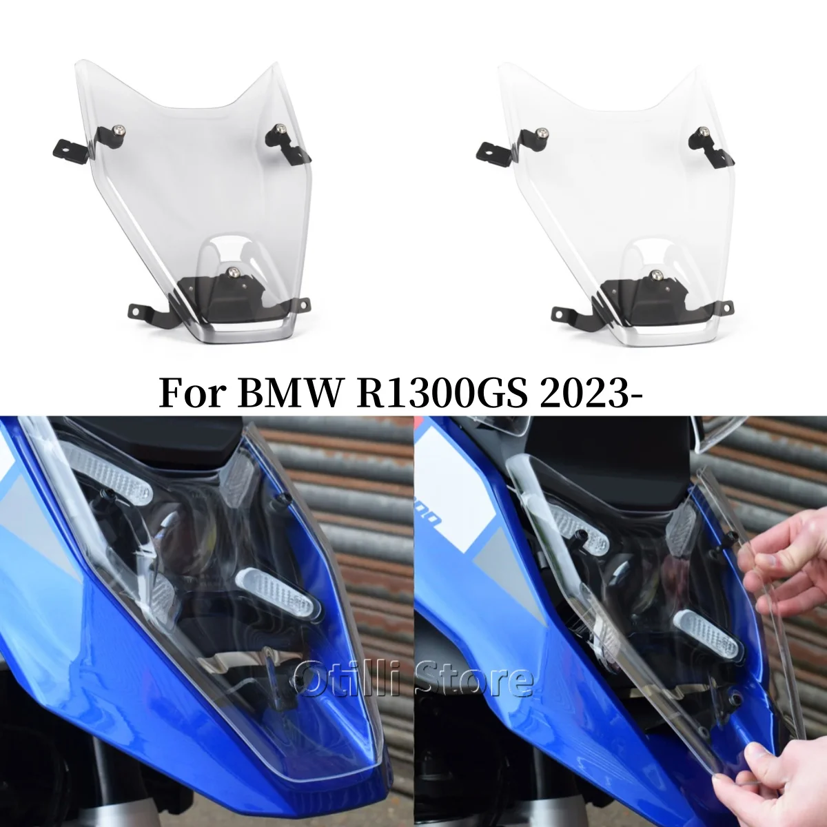 

R 1300 GS Motorcycle Accessories Headlight Guard For BMW R1300GS R 1300GS R1300 GS r1300gs Head Light Protector Cover Protection