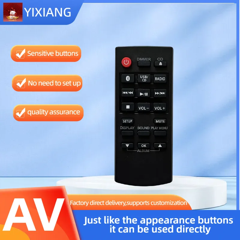 Пульт дистанционного управления подходит для Panasonic N2QAYB000984 SA-AKX200 SA-PM250 Φ N2QAYB000948 N2QAYB001019 N2QAYB001093 Пульт дистанционного управления подходит для Panasonic N2QAYB000984 SA-AKX200 SA-PM250 Φ N2QAYB000948 N2QAYB001019 N2QAYB001093