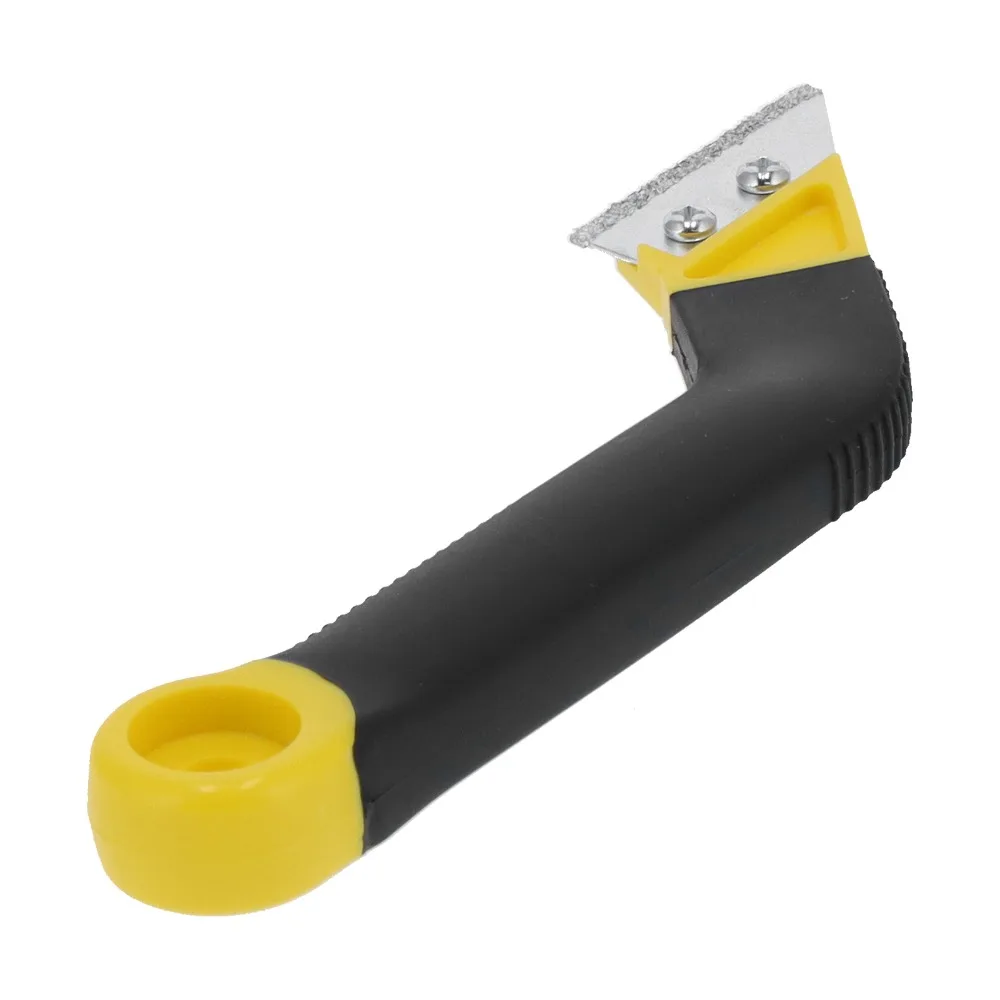 Angled Design Grout Removal Tool Ergonomic Handle Extra Replacement Blades Tile Grout Saw Scraping Rake
