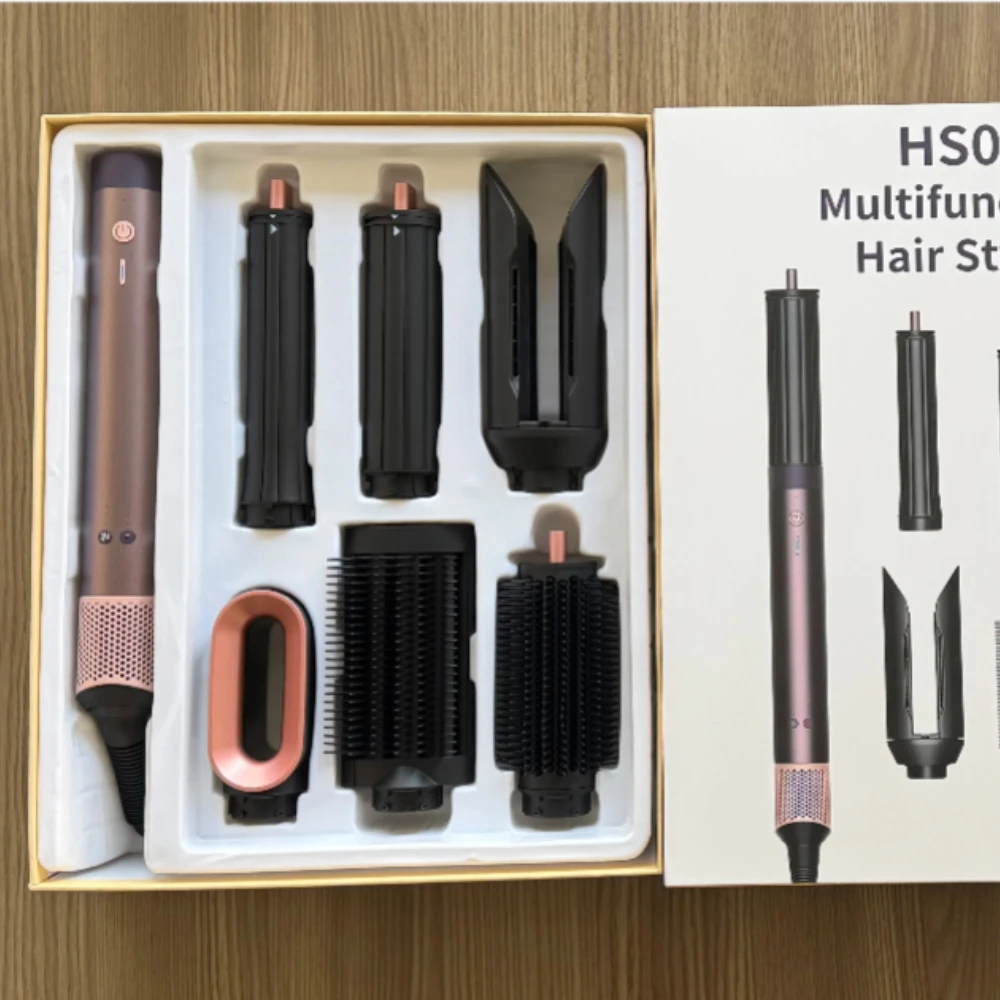 

Многофункциональный стайлер-фен 6-в-1, 220В, 1700Вт, высокоскоростной, с отрицательными ионами, для быстрой сушки и ухода за волосами