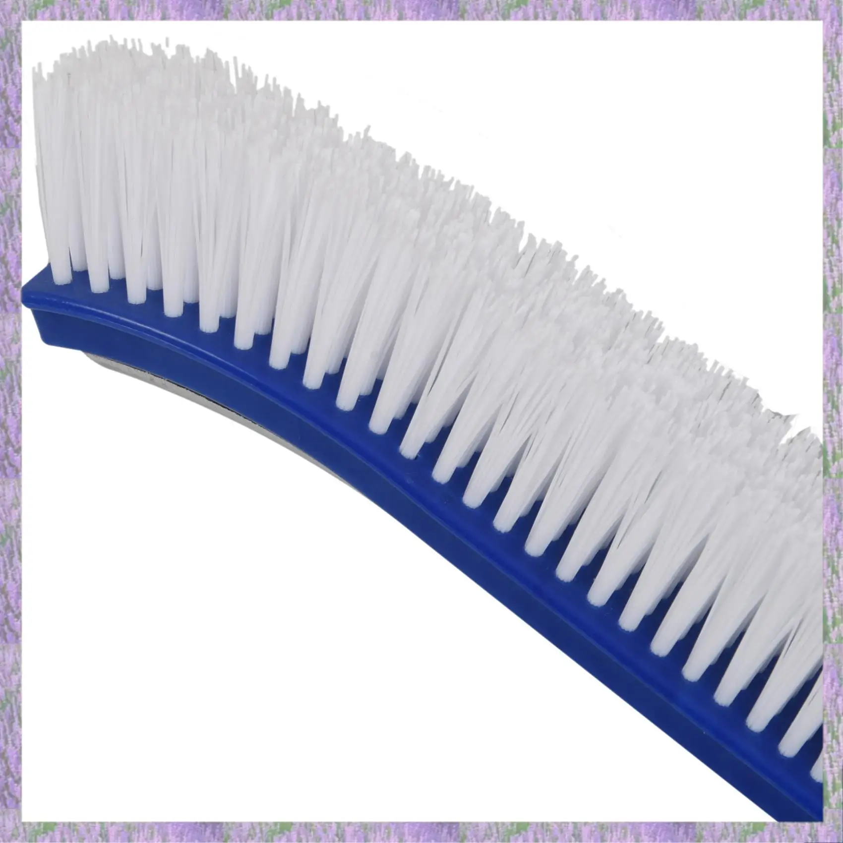 

A63K-2Pcs 18 Inch Outdoor Pool Wall Brush Swimming Pool Cleaning Tool Aluminum Handle