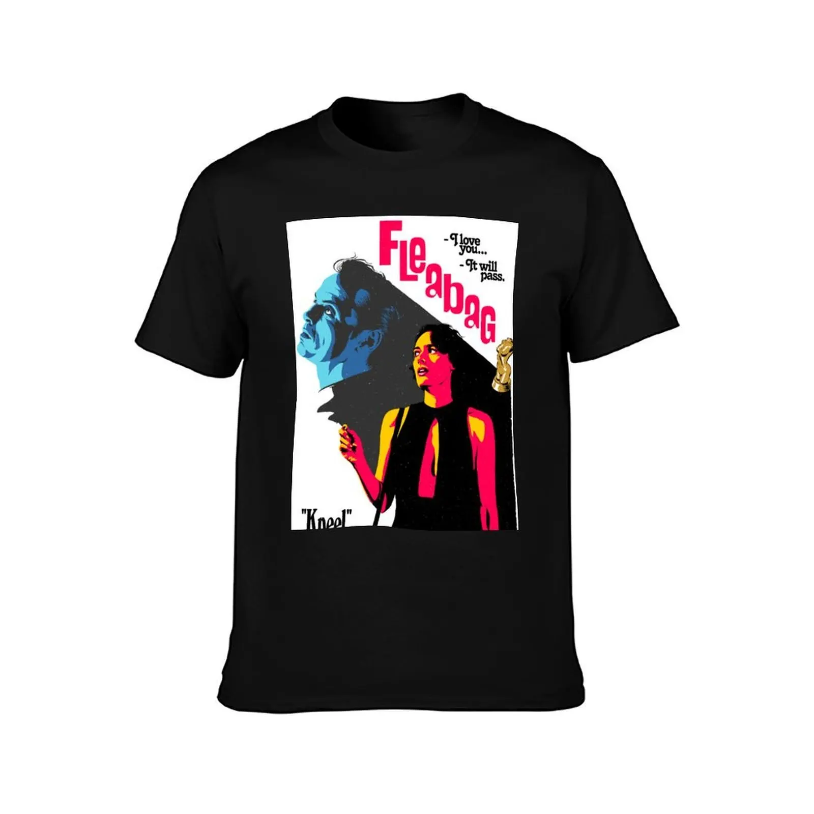 It Will Pass T-Shirt, Summer Casual Cotton Tee, Oversized Streetwear Tops, Vintage Graphic Print, Loose Fit Short Sleeve