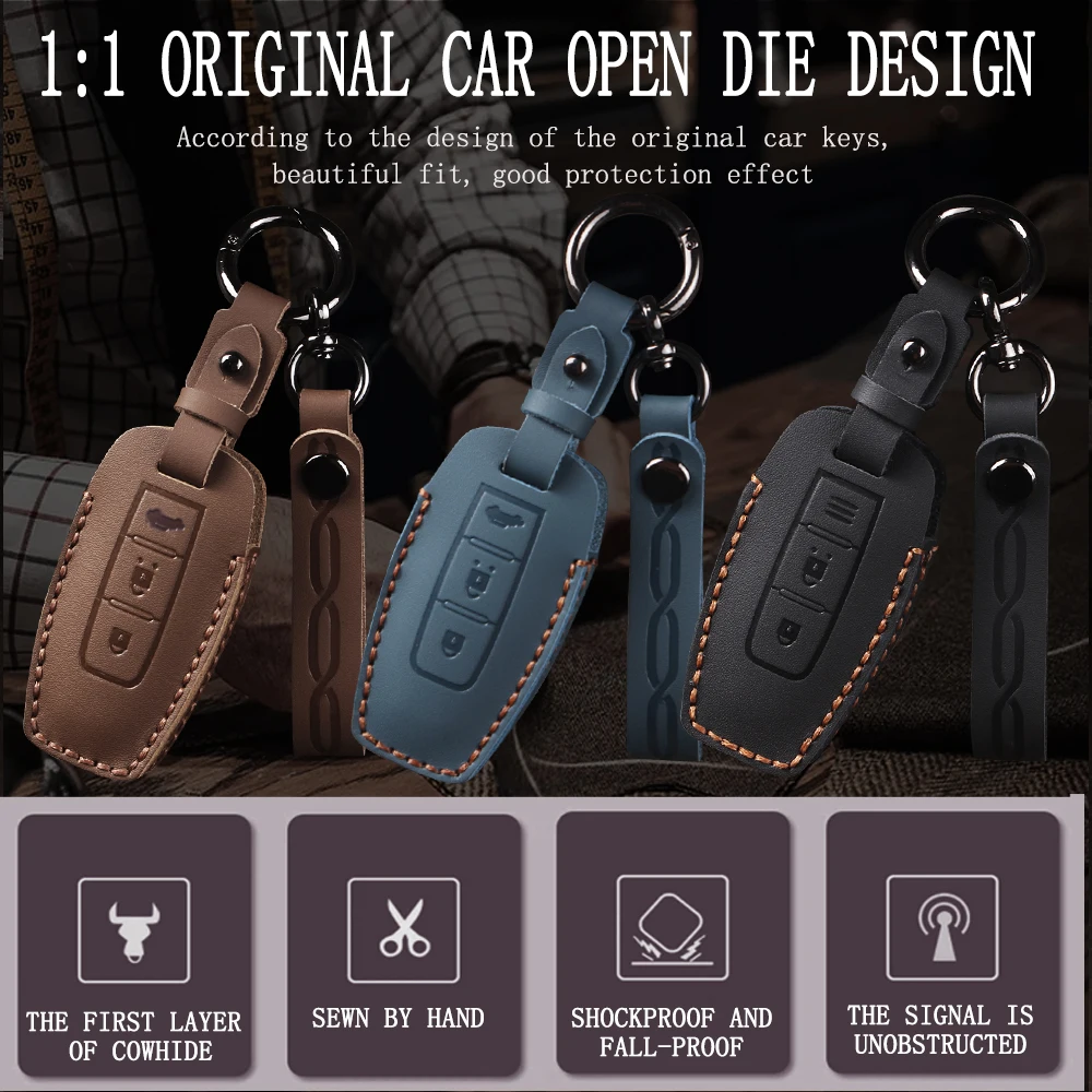 Car Key Case Cover For Mitsubishi Outlander 2022 2023 2024 Control Remote Key Protector Holder Shell