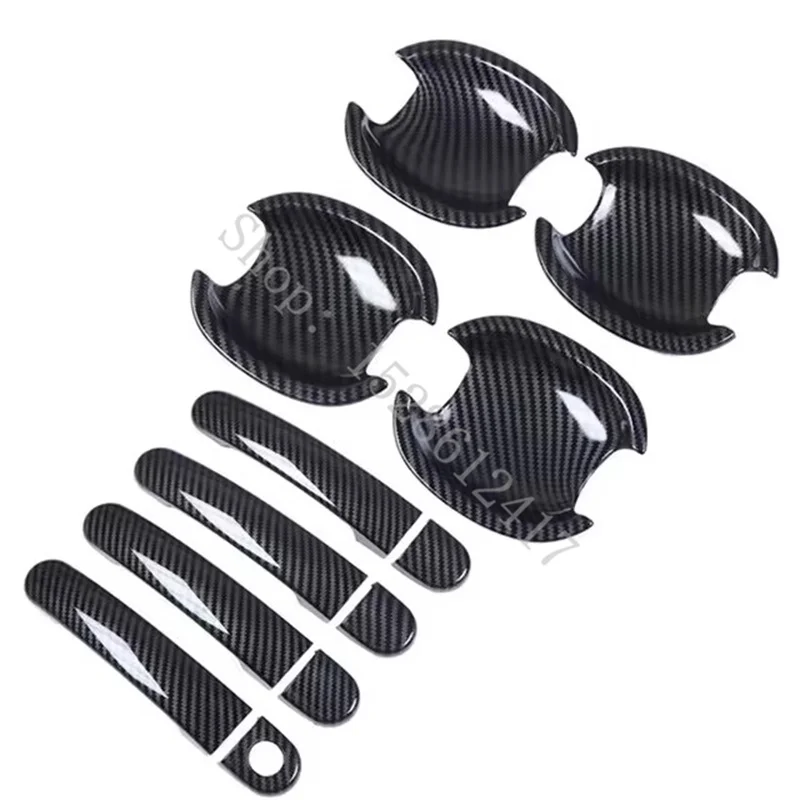 Für Skoda Fabia / Octavia 2008 2009 ~ 2013 Türgriff Schüssel Türgriff Schutzabdeckung Abdeckung Trim Autozubehör Styling