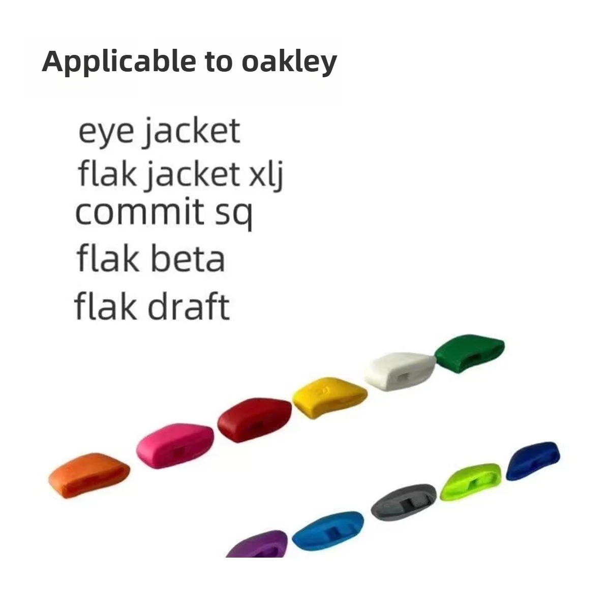 Almofada nasal Hokklo para óculos de sol Oakley OO9009 9188 9271 9112 9373 9008 9011 9086 Acessórios Oakley.