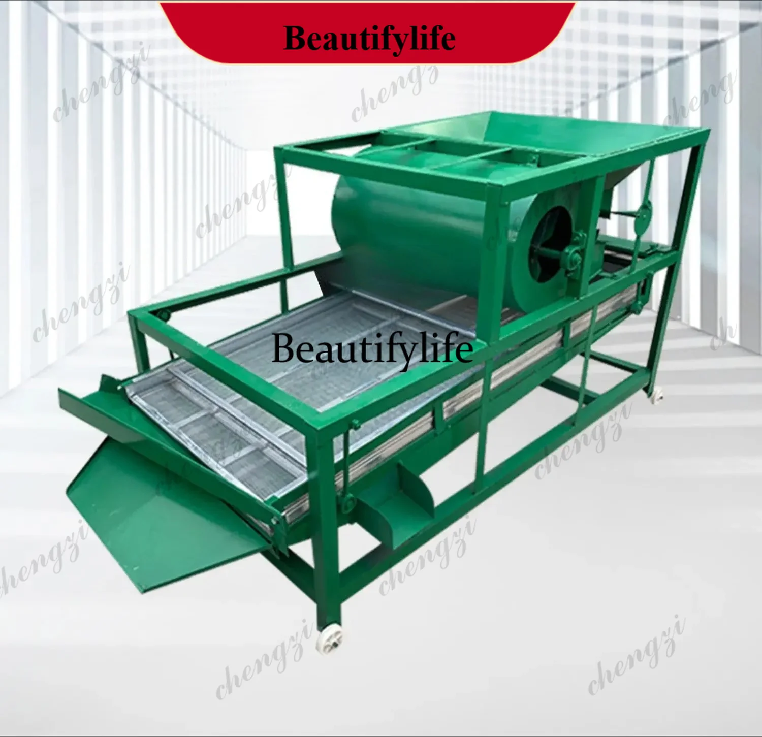 z189  vibration screening machine corn wheat soybean vibration cleaning machine
