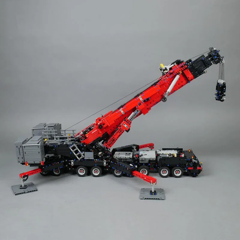 6304 Uds. MOC ingeniería urbana Liebherr LTM 11200 grúa móvil modelo de construcción DIY ladrillos tecnología montaje juguetes de Navidad regalos