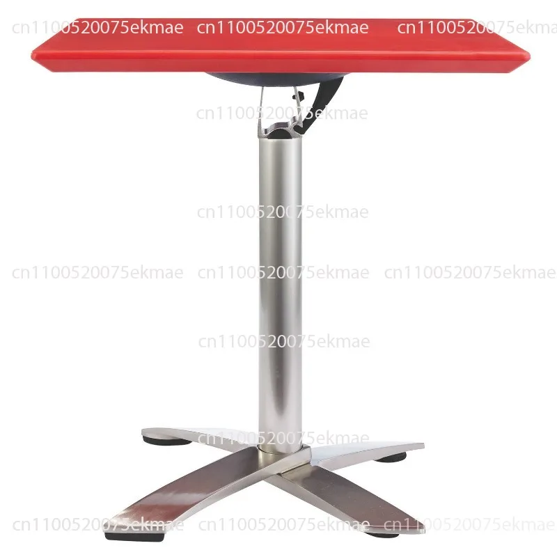 Square folding table, negotiation table, reception table outdoor balcony cafe dining table