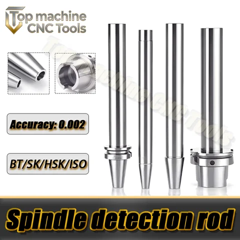 BT30 BT40 BBT30 BBT40 7:24 Taper D30 D40 Spindle Test Rod HSK50 HSK63 ISO30 SK40 CAT40 CNC Lathe Mandrel Precision 0.002mm