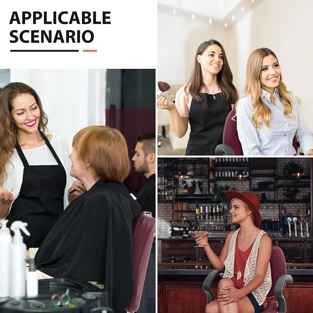 كرسي حلاقة احترافي، كرسي صالون مستلق هيدروليكي عالي التحمل، إسفنجة عالية الكثافة ومغطاة بجلد PU