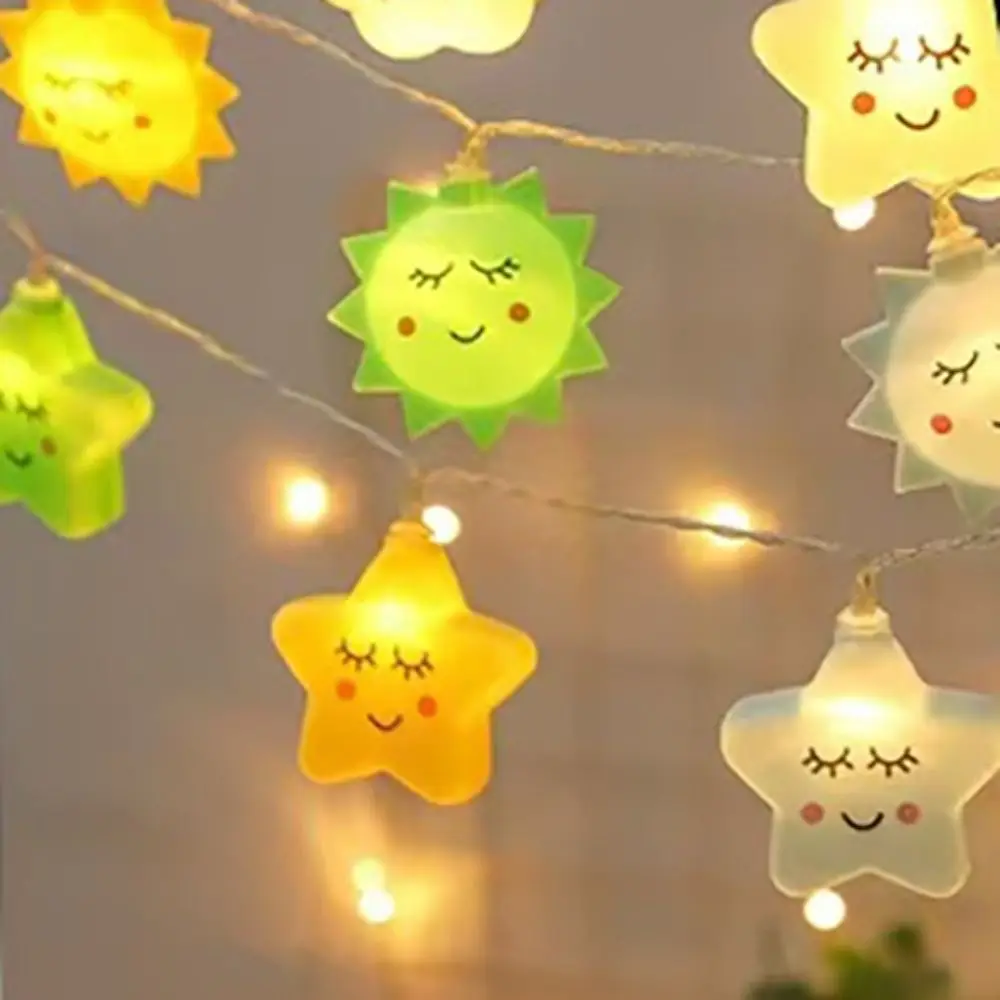 مشرق بطارية تعمل عباد الشمس فانوس سلسلة آمنة 3m 20 أضواء مصباح سلسلة لطيف المحمولة Led أضواء التخييم