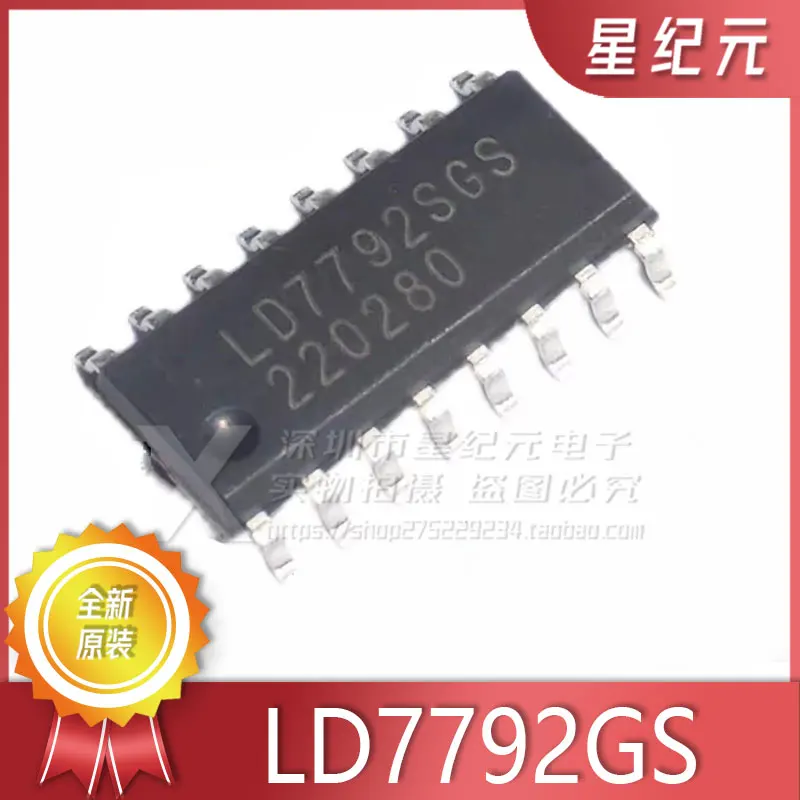 

[IN STOCK]1 Piece Original LD7790GS LCD Power Management Chip SOP-16 Brand-new Original