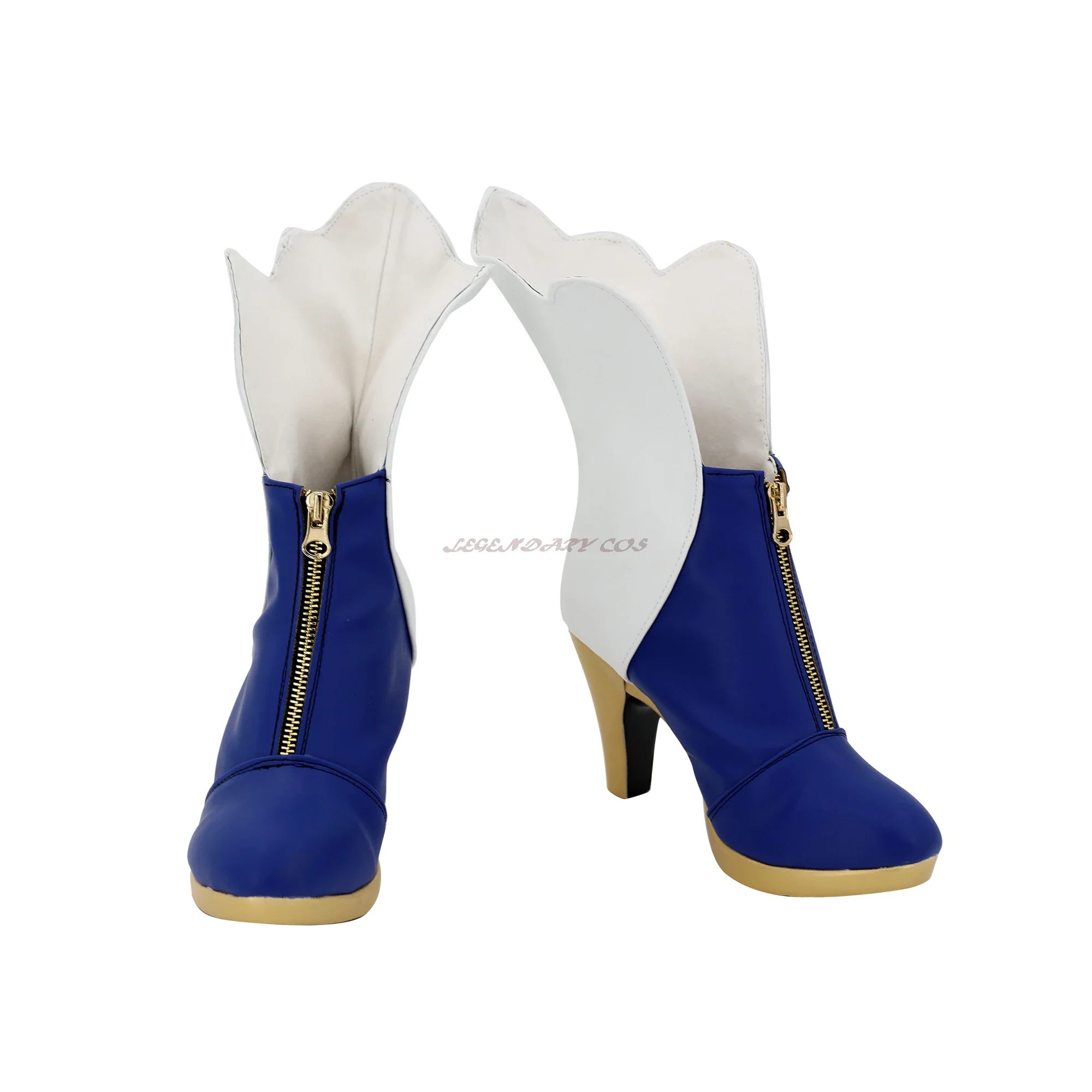 Virtual Vtuber Hololive Ouro Kronii Cosplay Boots PU Shoes Halloween Cosplay Prop