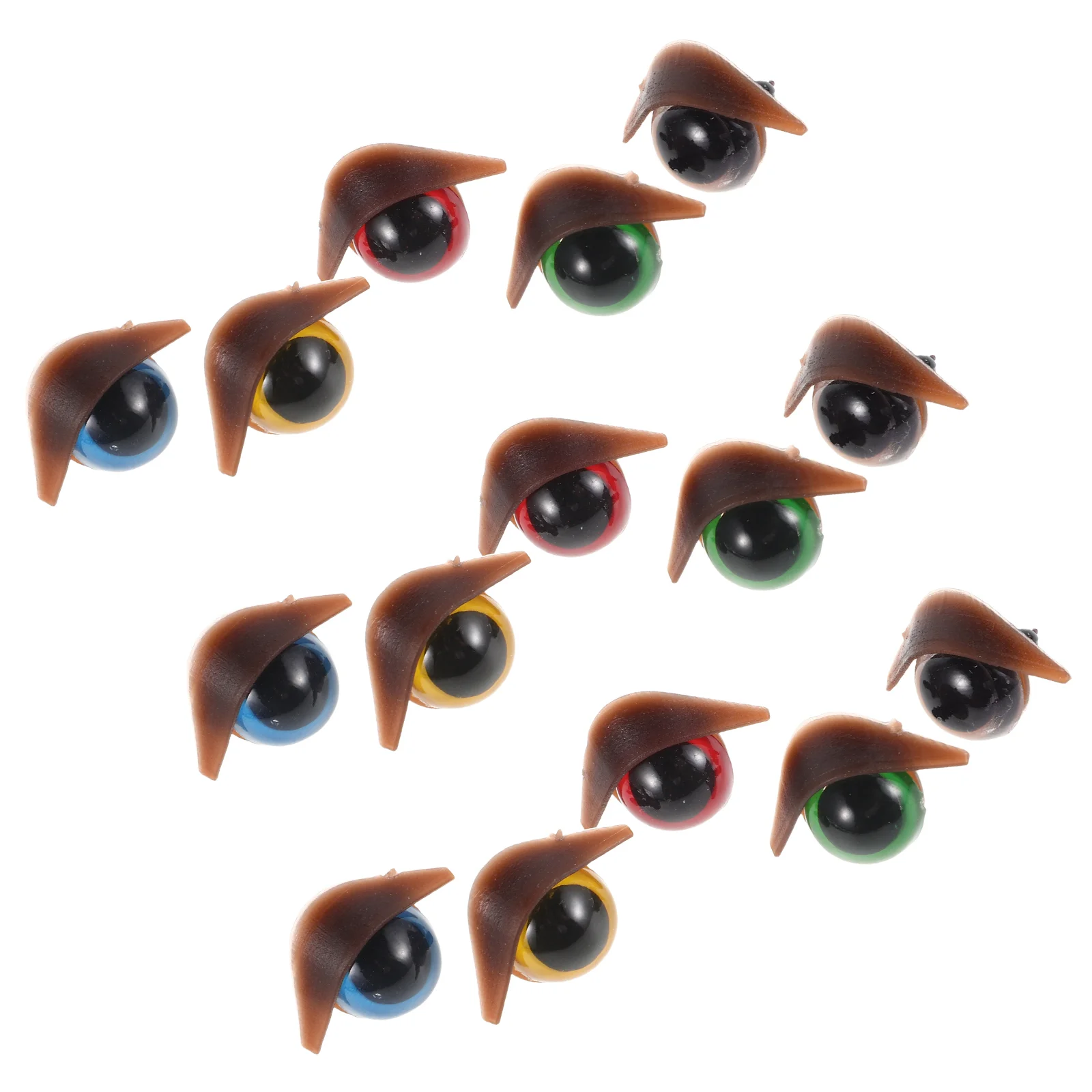 

50 PCS Eyes Crochet Accessories and Gadgets to Weave DIY Plastic Eyeball Beads