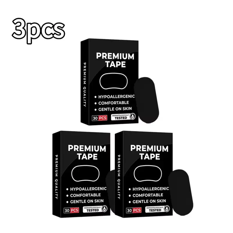 Anti Snoring Sleep Mouth Tape, Best Breathing Nasal Strips Medical Grade Improved Sleeping Snoring Relief - Image 9
