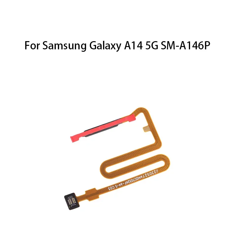 Gefensi Org Power Button Fingerprint Sensor Flex Cable For Samsung Galaxy A14 5G SM-A146P