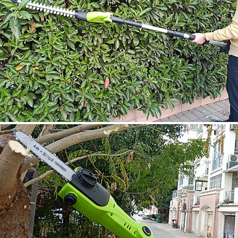 Cordless High Branch Saw Aerial Pruning Branch Saw High Branch Shears Garden Fruit Tree Pruning Telescopic Plus