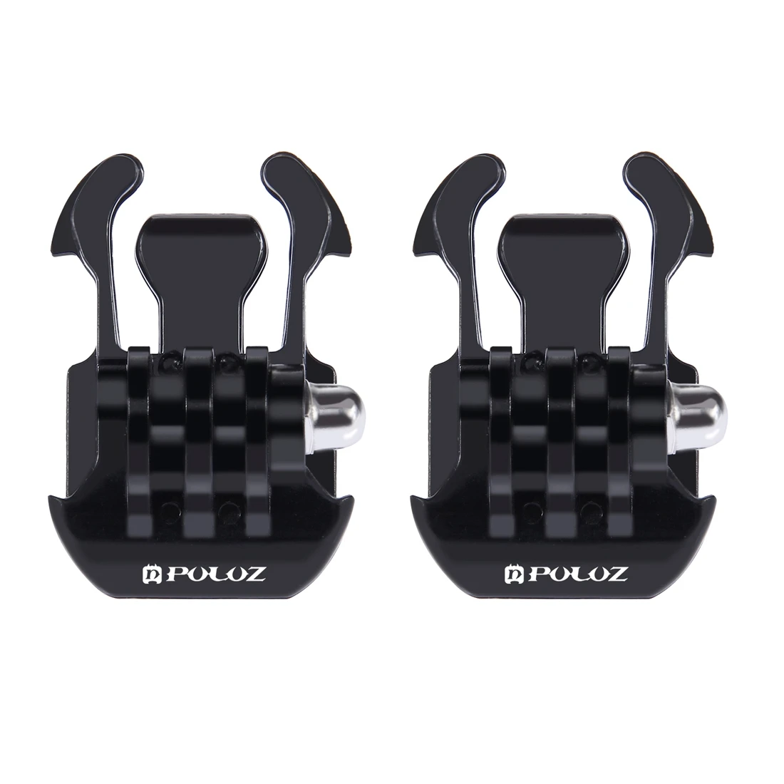 PULUZ 2 PCS Horizontal Surface Quick Release Buckle for GoPro / Insta360 / DJI and Other Action Cameras