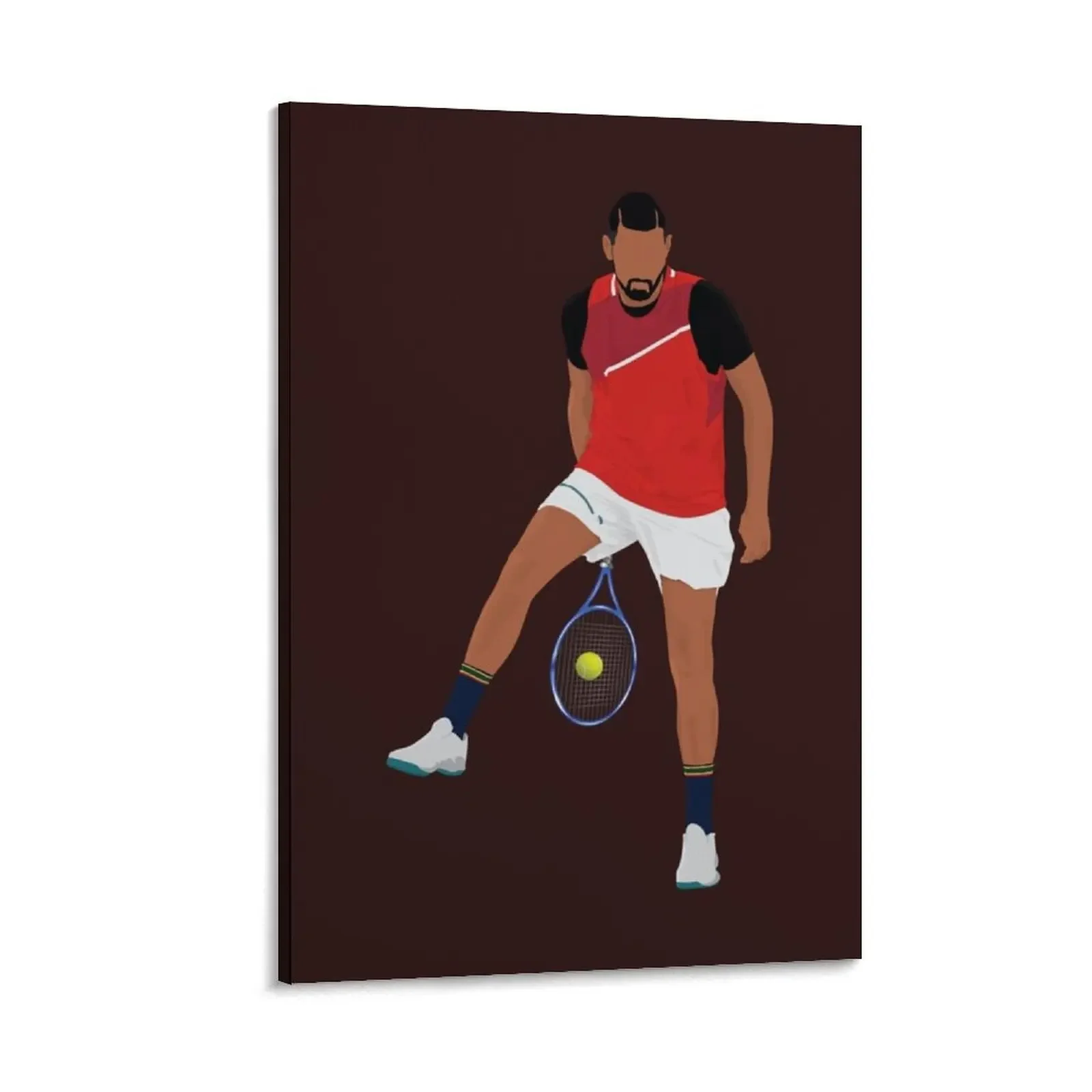 

Amazing tennis serve Canvas Painting photos for living room wall decoration painting accessories for home decor