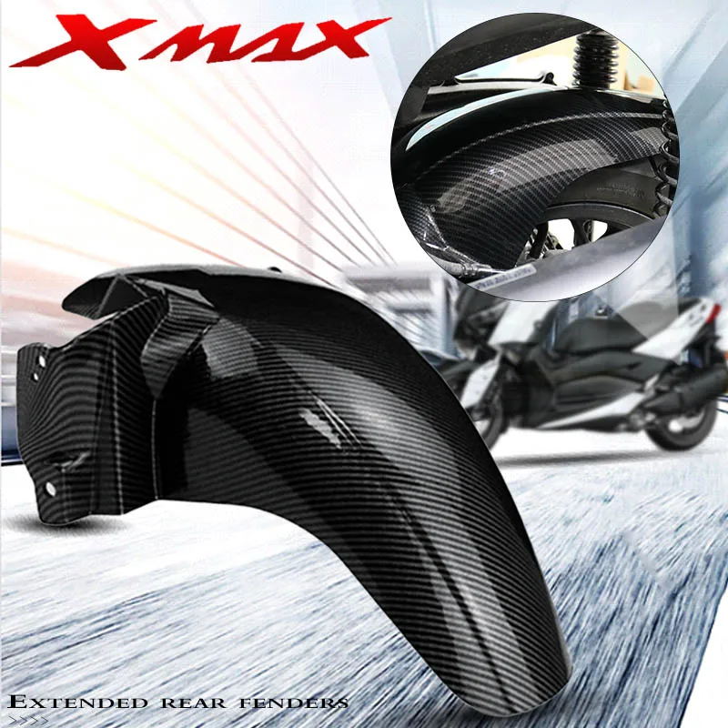 

For YAMAHA XMAX300 XMAX 250 300 2017-2023 2022 Motorcycle Accessories Rear Fender Mudguard Cover Splash Guard Scooter Mudguard