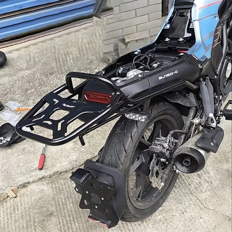 For Benelli BJ500 Luggage Rack Bar Accessories Motorcycle Rear Tail Wing Shelves Armrest Holder Guard Motorbike Tailstock Parts