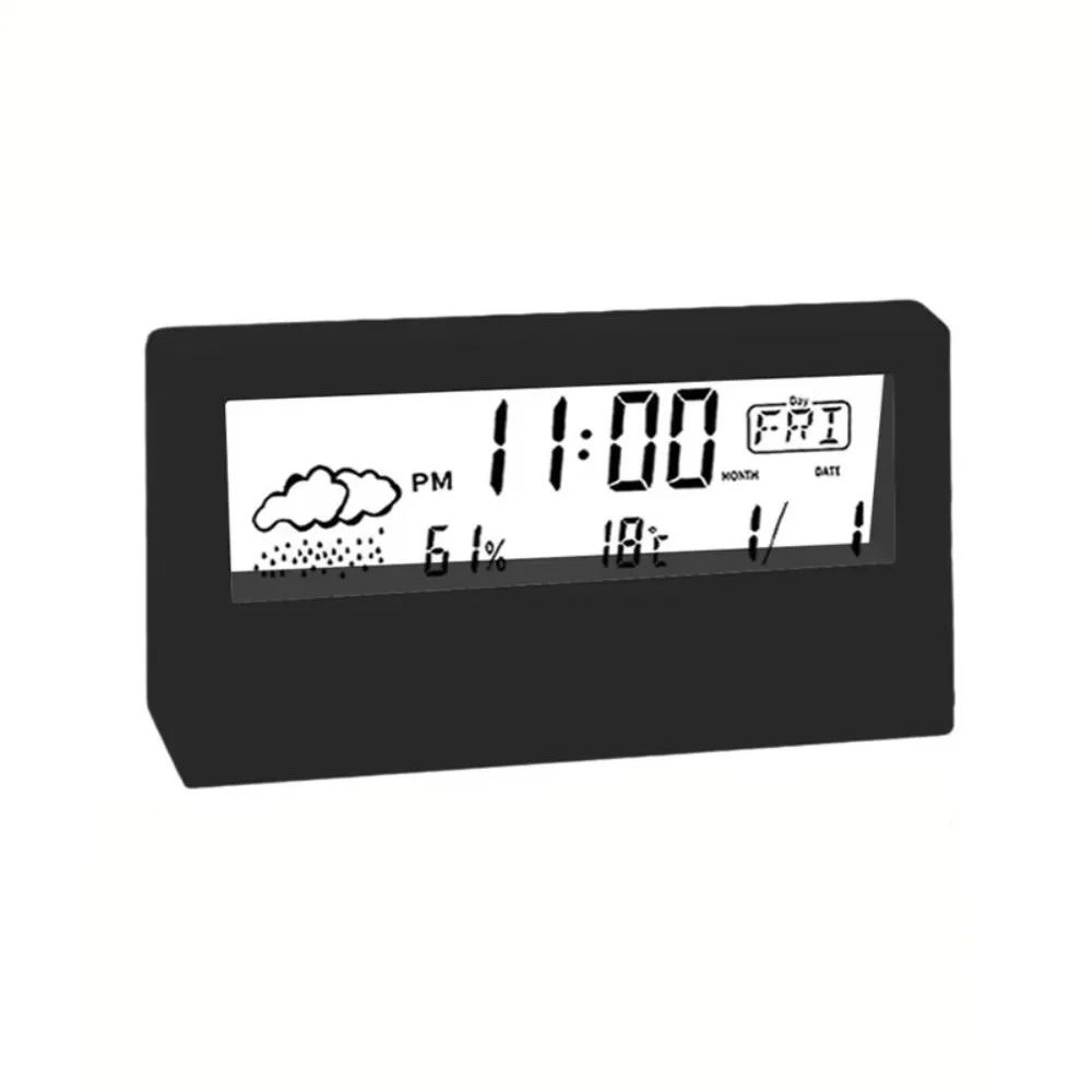 

Digital Display Digital Clock Multifunction Features Electronic Design Table Clock Study Design Decoration Style Desk Clock