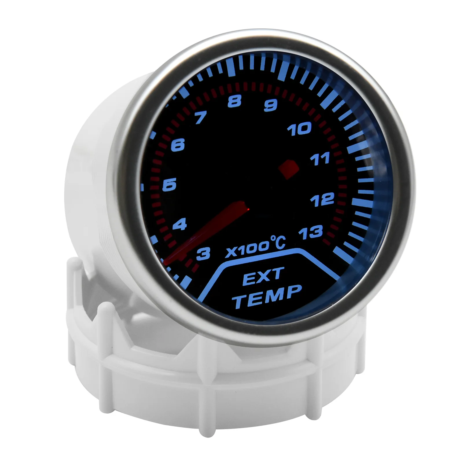 Universal 52mm Exhaust Temp Gauge with EGT Sensor Motor Temperature Meter Digital Exhaust Temperature EGT EXT Gauge Turbo Boost