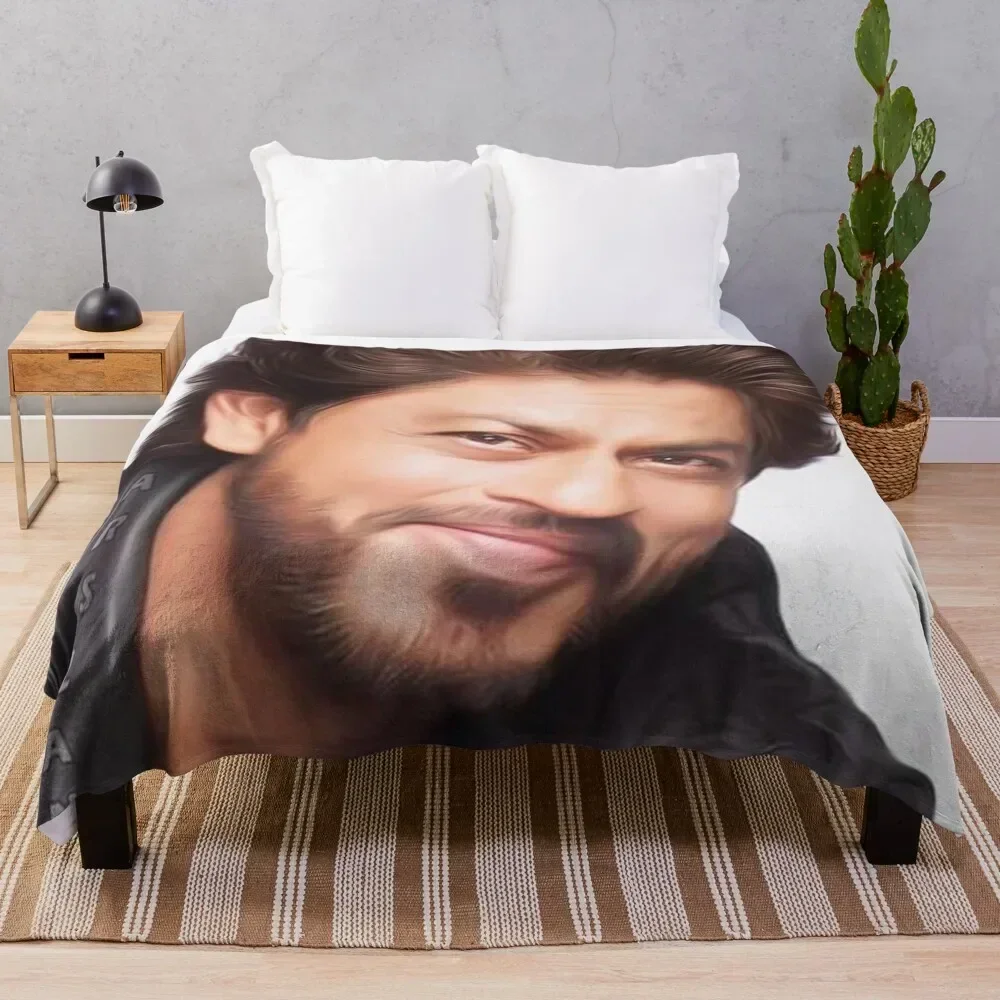 

shahrukh khan Throw Blanket Decorative Beds Polar wednesday For Baby Blankets
