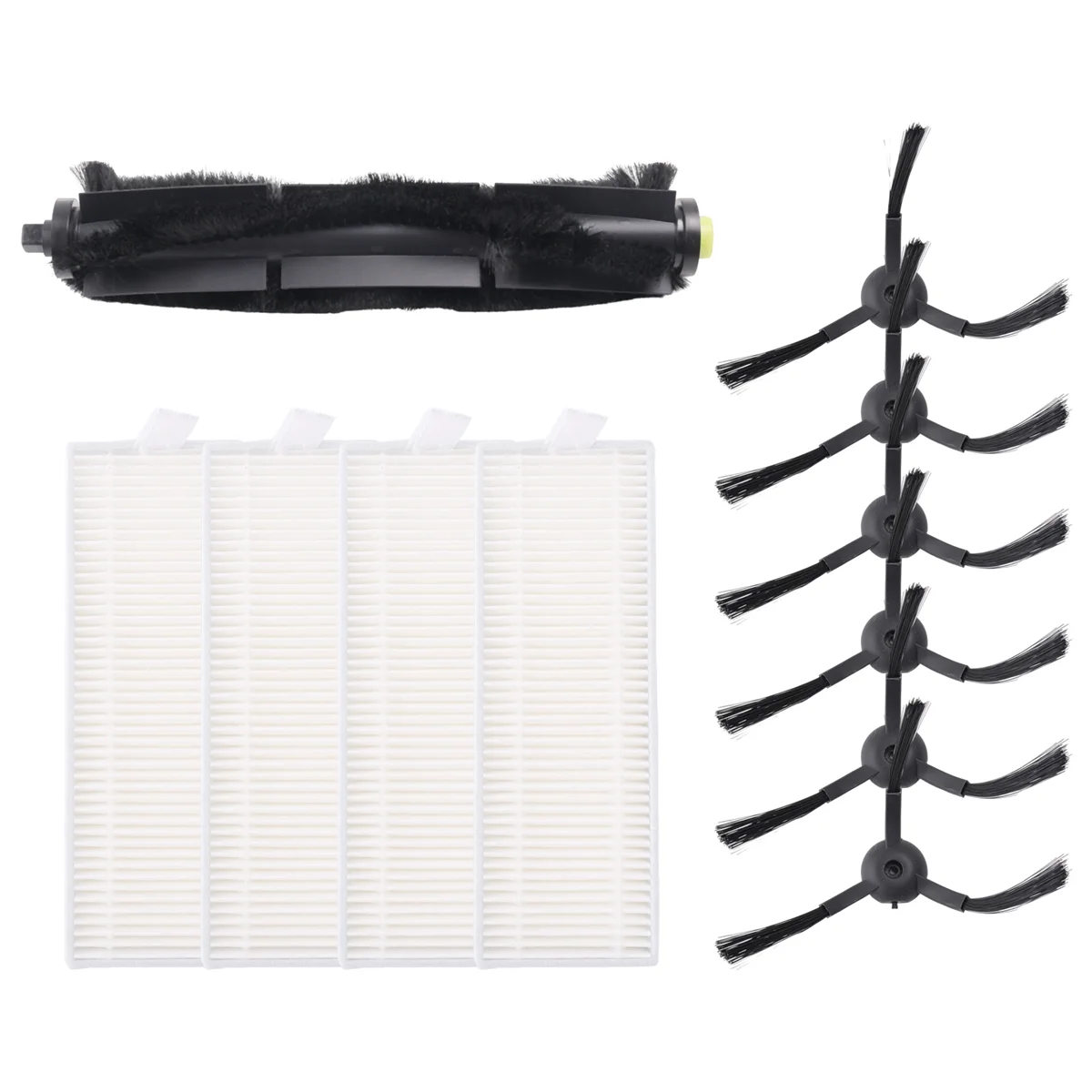 ใหม่สําหรับ 360 เครื่องดูดฝุ่นหุ่นยนต์ S10 X100 Max อะไหล่ทดแทนอุปกรณ์เสริมแปรงหลักแปรงด้านข้าง Hepa Filter