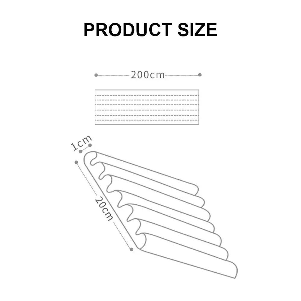 Protector de borde de escritorio para alféizar de ventana de niños, tira gruesa de 2m, Protector de esquina de pared, cojín anticolisión autoadhesivo de seguridad para bebés