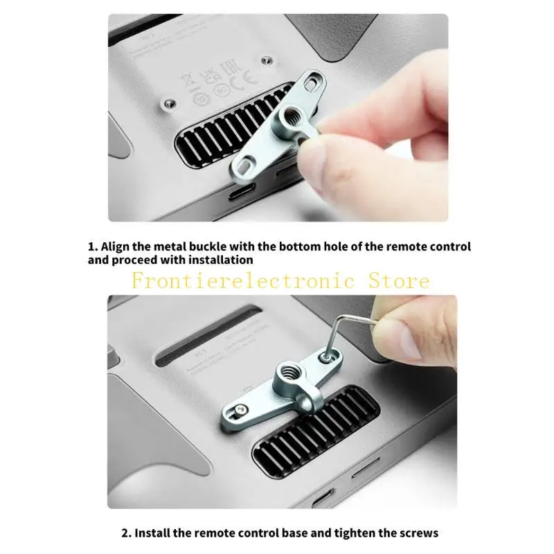 G8DB Aluminum Support Holder For RC2 Screen Remotes, Easy Installation Storage