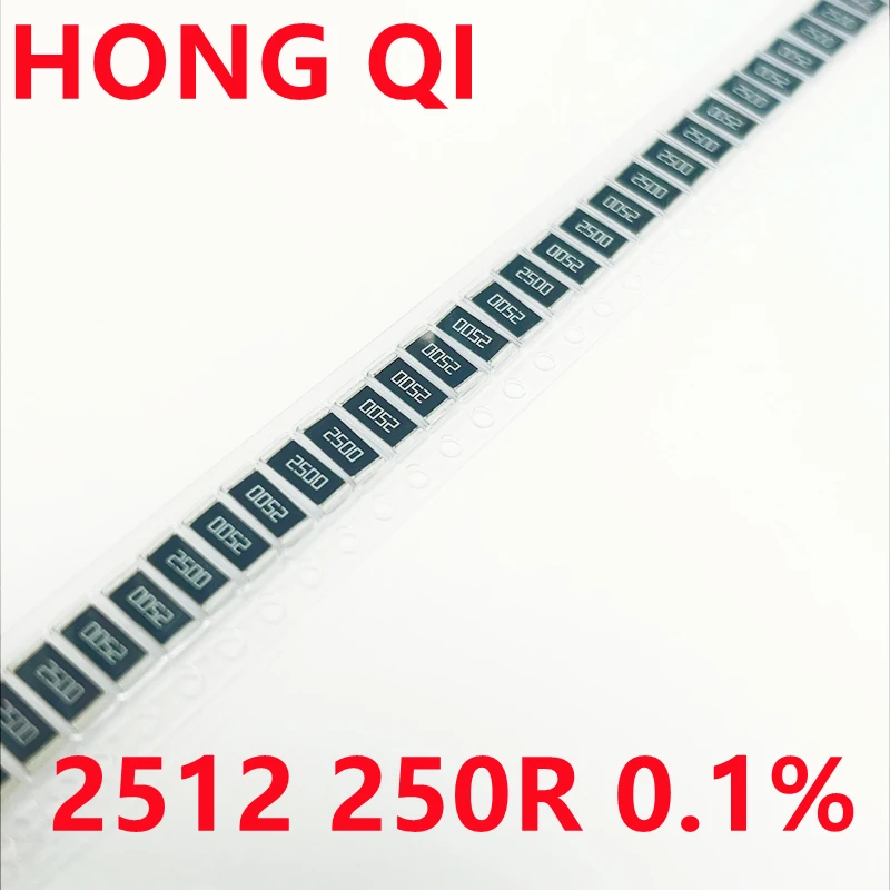 50PCS 100% New original 2512 250R 0.1% B High precision resistors