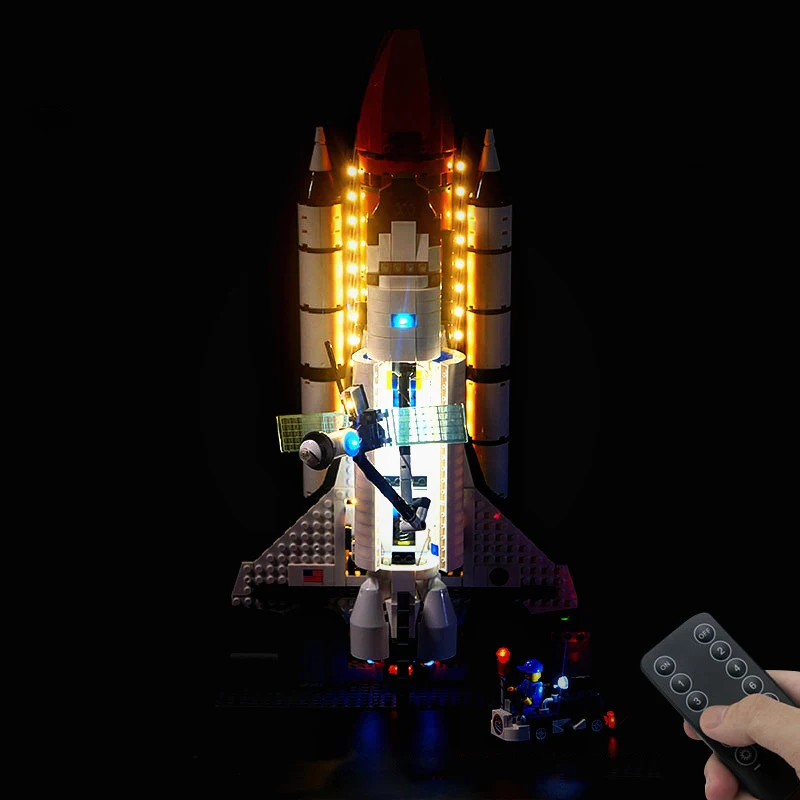 DIY RC LED Light Kit For LEGO 10231 Shuttle Expedition   (Only LED Light,Without Blocks Model)