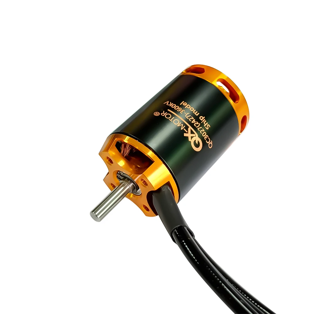 

QX-MOTOR QC3027 2427 Бесщеточный двигатель 3800 кВ 3600 кВ 2800 кВ 3S Lipo двигатель для модели радиоуправляемой лодки игрушечные детали с дистанционным управлением